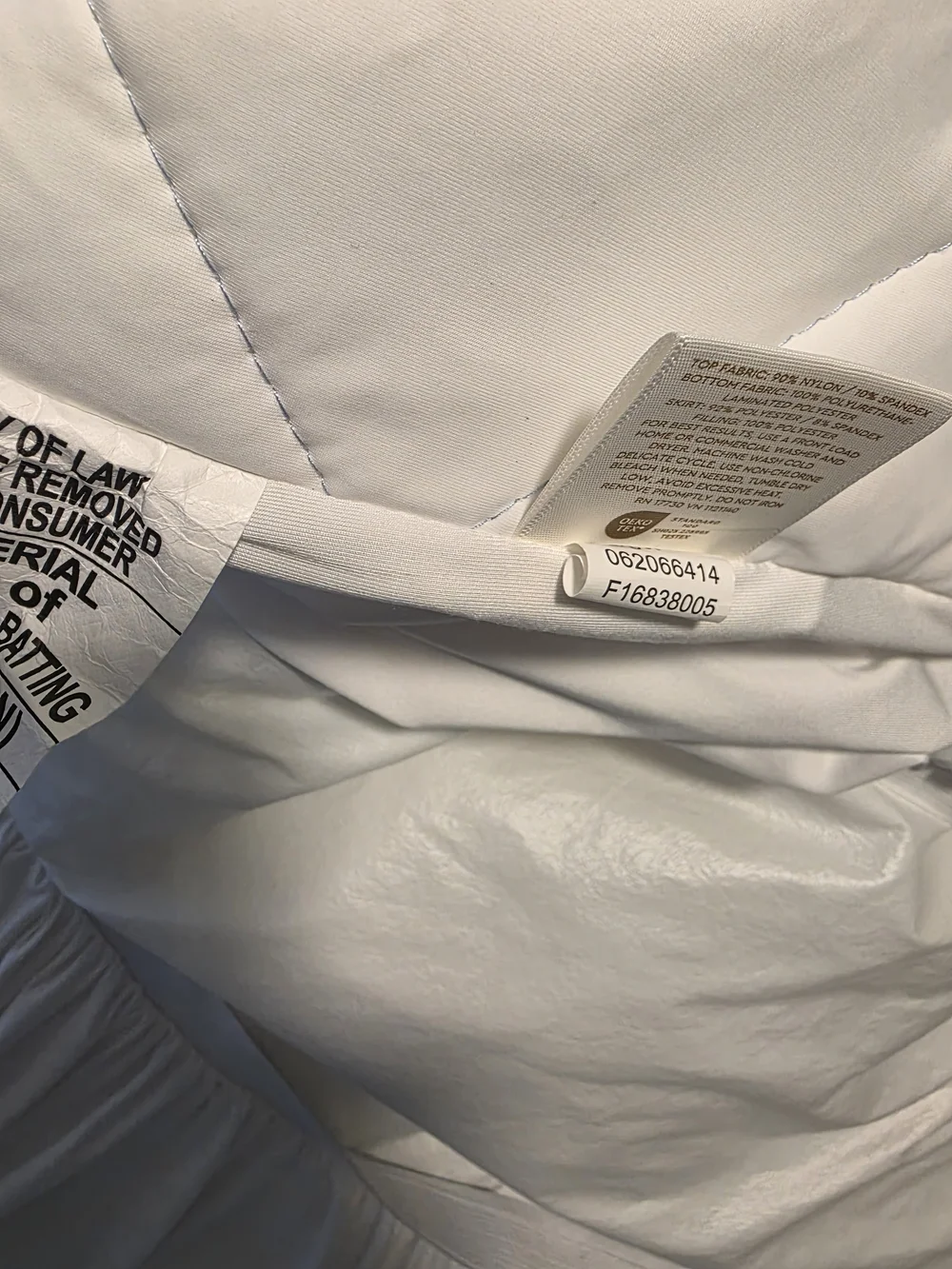 White King Mattress Pad